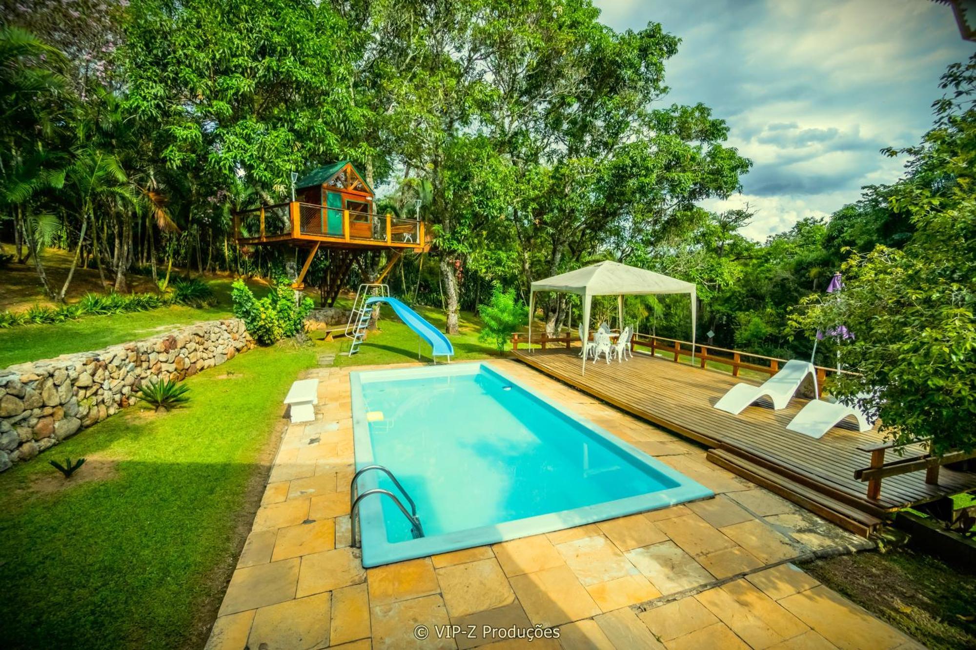 Chacara Atibaia Com Casa Na Arvore エクステリア 写真