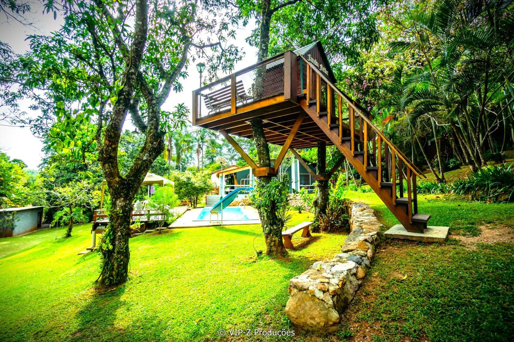 Chacara Atibaia Com Casa Na Arvore エクステリア 写真