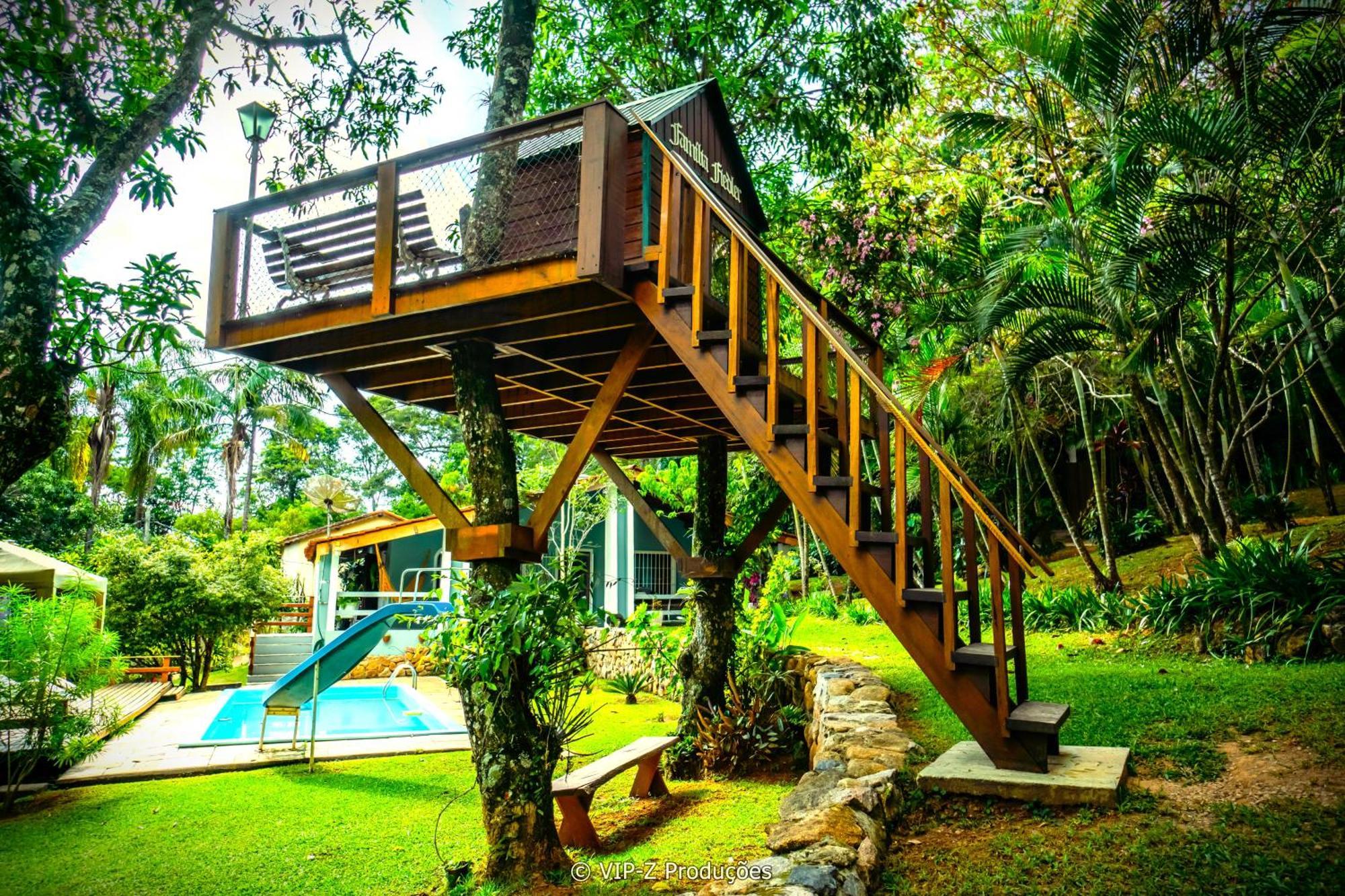 Chacara Atibaia Com Casa Na Arvore エクステリア 写真